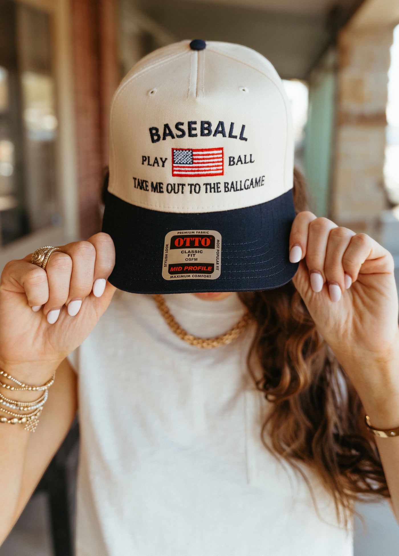 Take me out to the Ballgame Cap