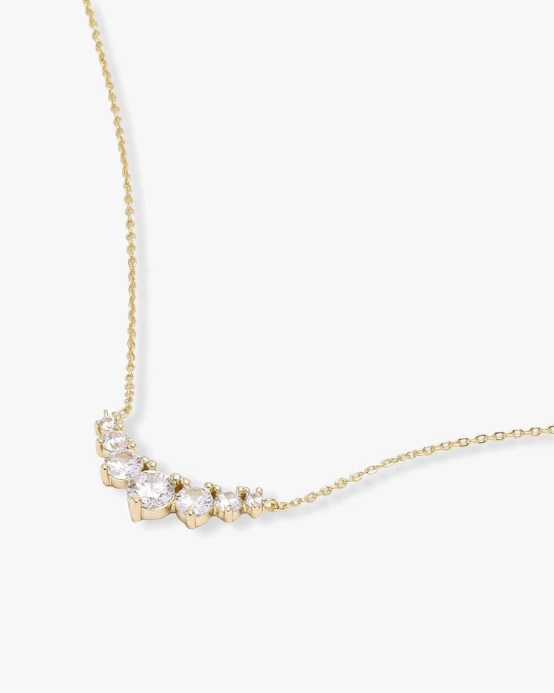 Not Your Basic Multi Stone Pendant Necklace