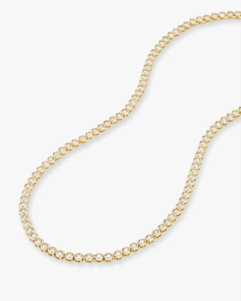 Baroness Tennis Necklace 15"