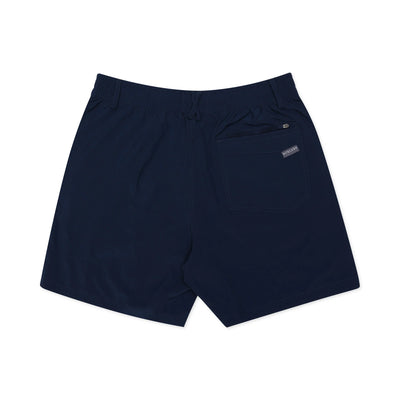 Burlebo Everyday Shorts Deep Water Navy - Mayan Pocket