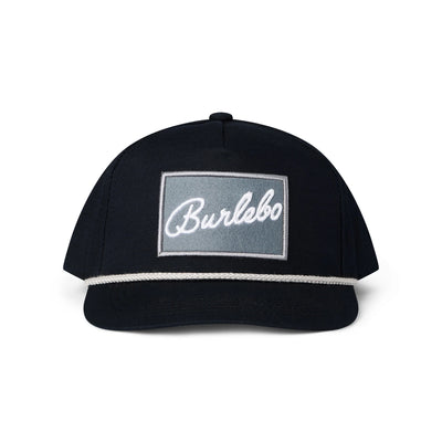 Burlebo Black Burlebo Grey Patch Cap