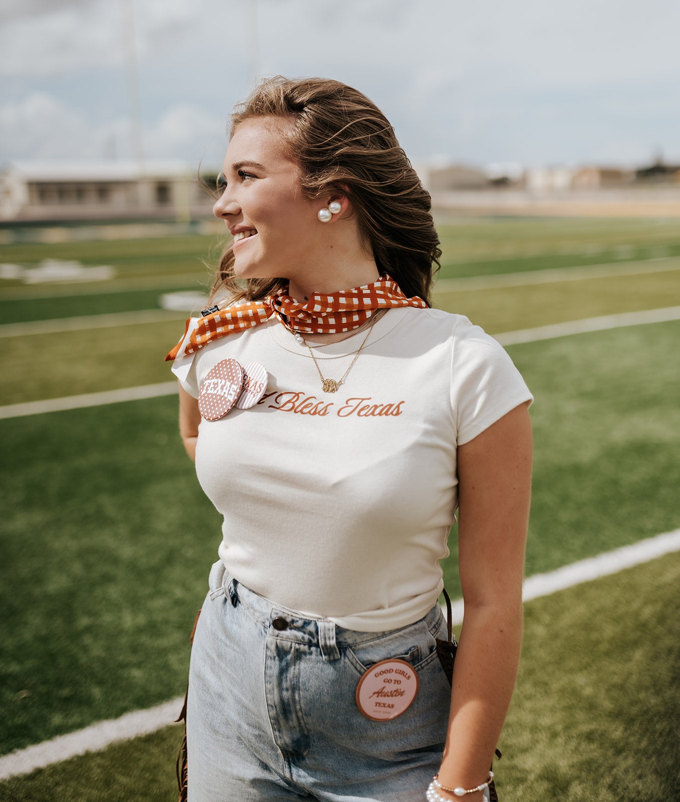 God Bless Texas Baby Tee