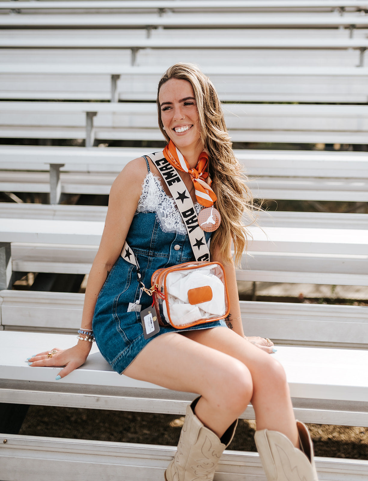 Burnt Orange Gameday Scarf