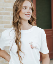 Bestie Boyfriend Tee Sea Salt ZLT254926