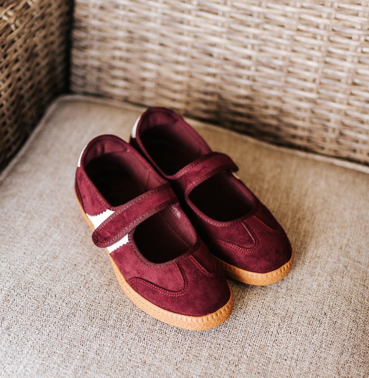 Calm Down Sneaker - Wine