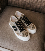 Thats Her Sneaker - Sand Mini Leopard