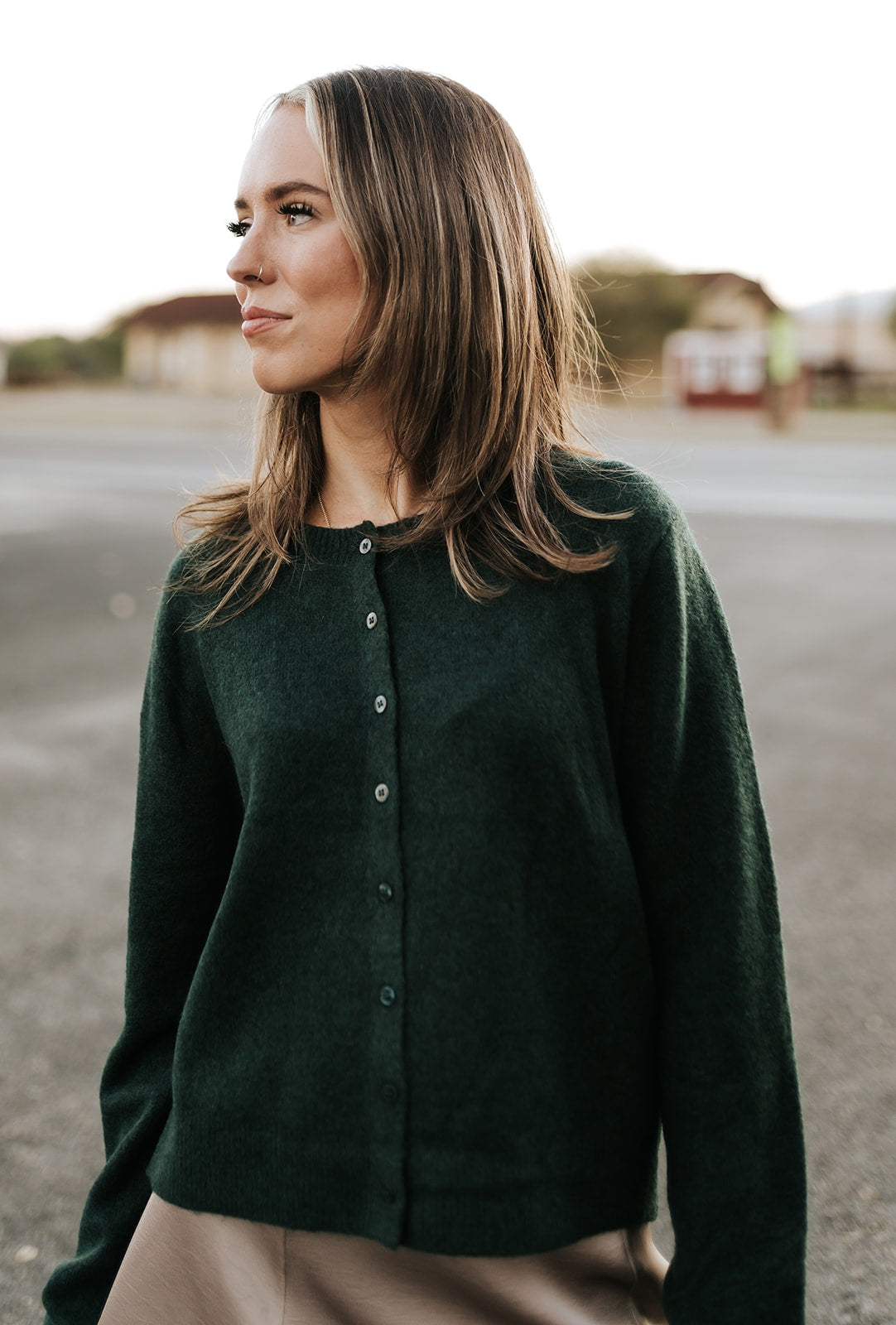 Medina Cardigan Garland Green ZW251267