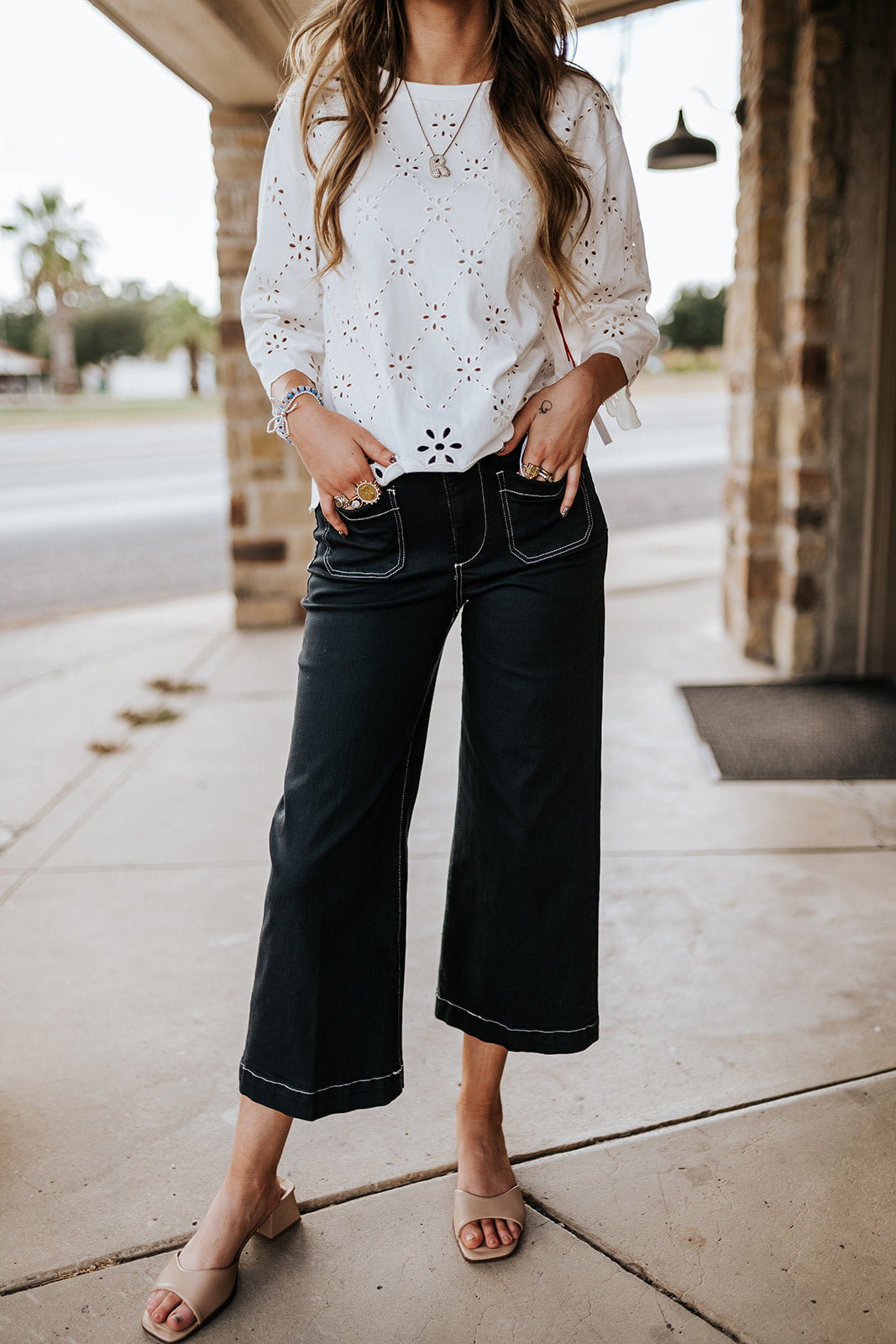 Washed Black Audrey Jean