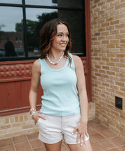 Canal Blue Louise Tank