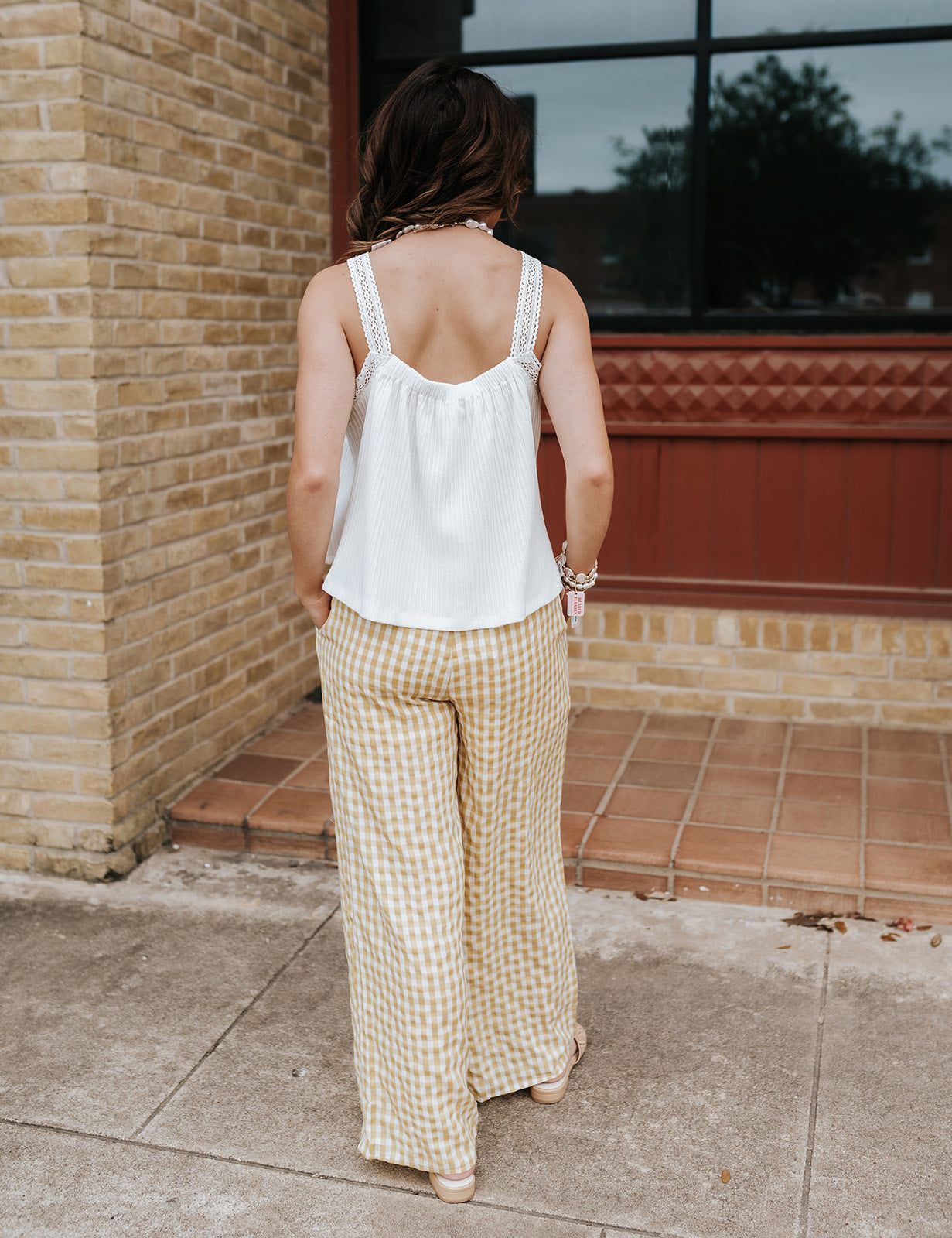 White Masali Sleeveless Top