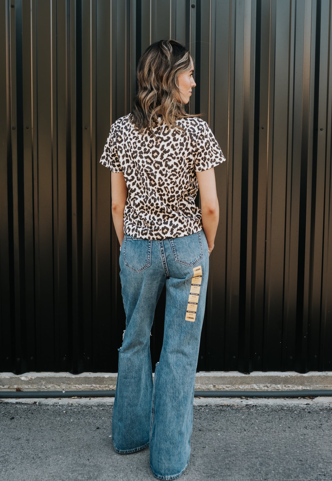 Lucky Lizzy Leopard Tee M2499Q
