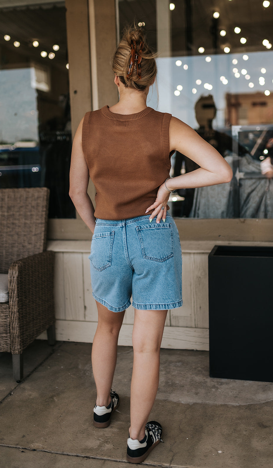 BY Kannia Light Blue Denim Shorts 20818967