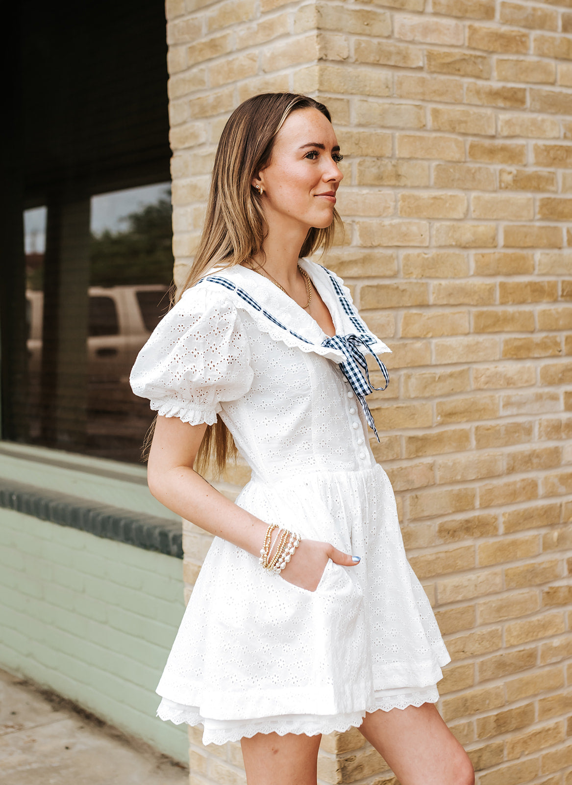 Off White Pauline Dress S2308D