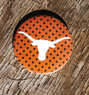 University of Texas Polka Dot Button
