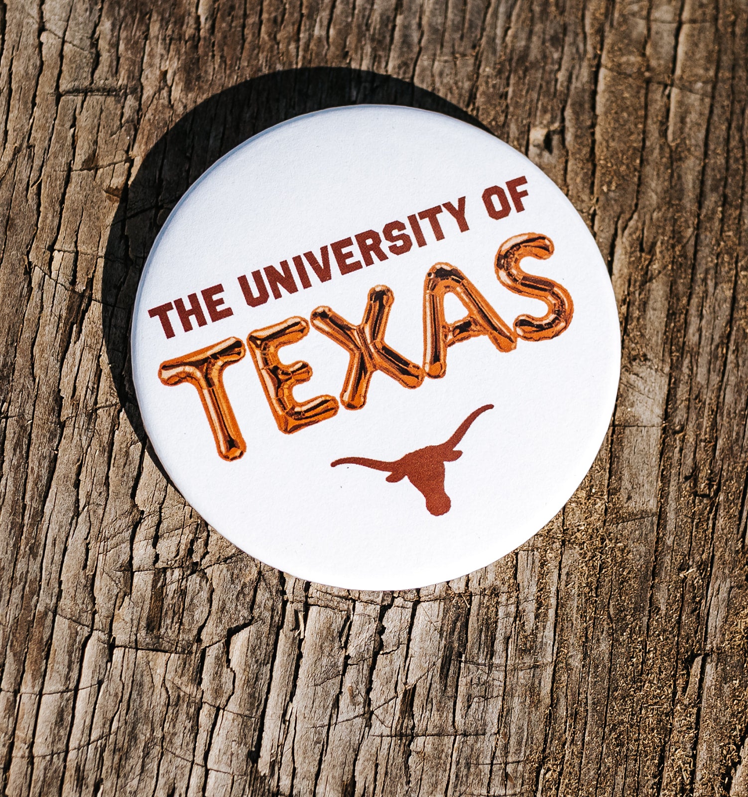 University of Texas Balloon Button UTA2025-12
