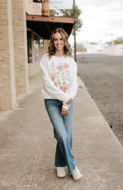 In the Mood Fall Vibes Sweatshirt