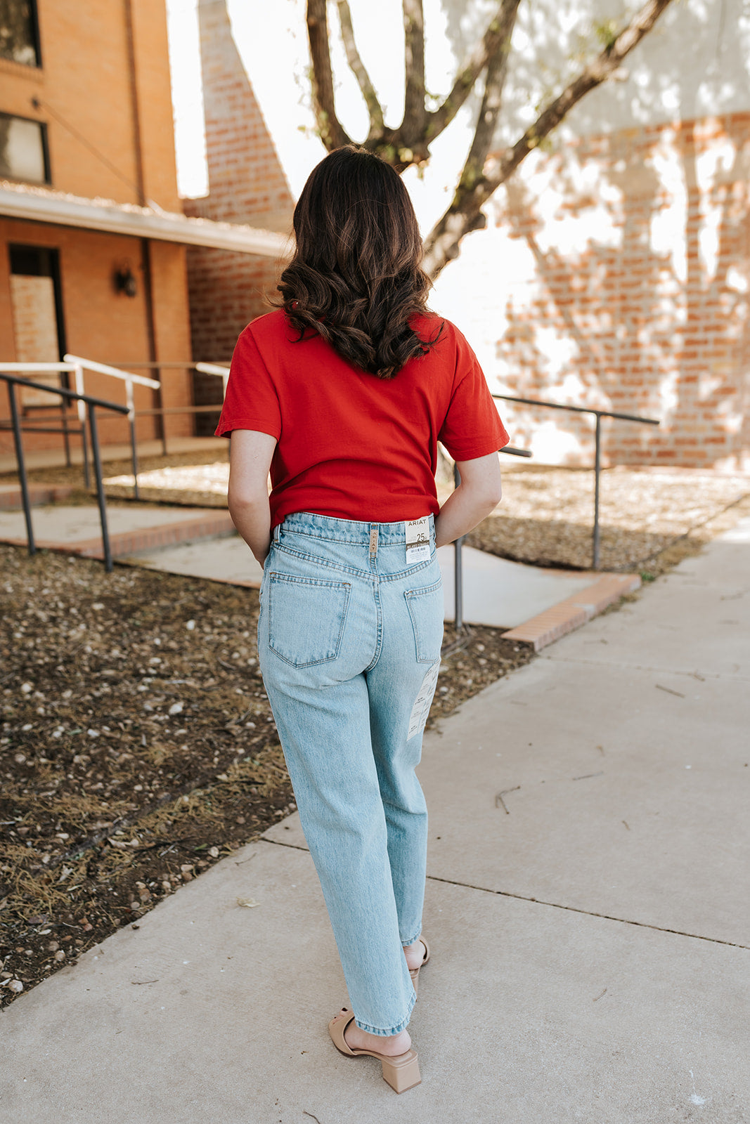 Red Howdy Honey Boy Tee