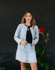 BY Kacila Light Blue Denim Jacket 20818803