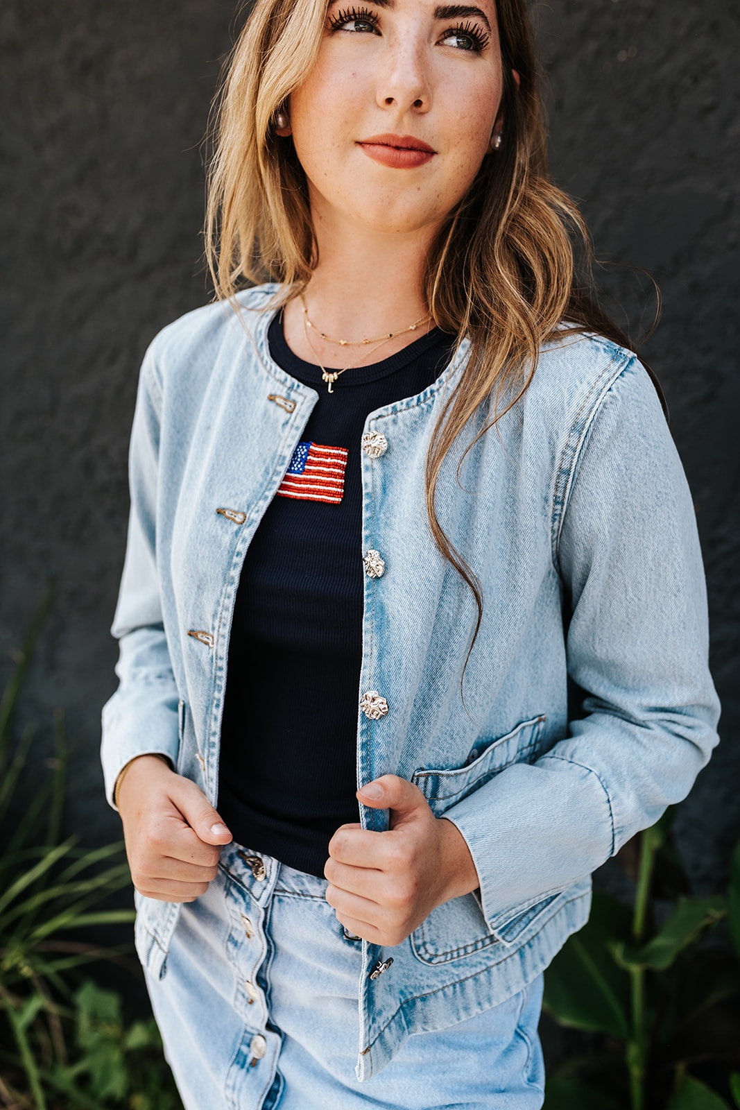 BY Kacila Light Blue Denim Jacket 20818803