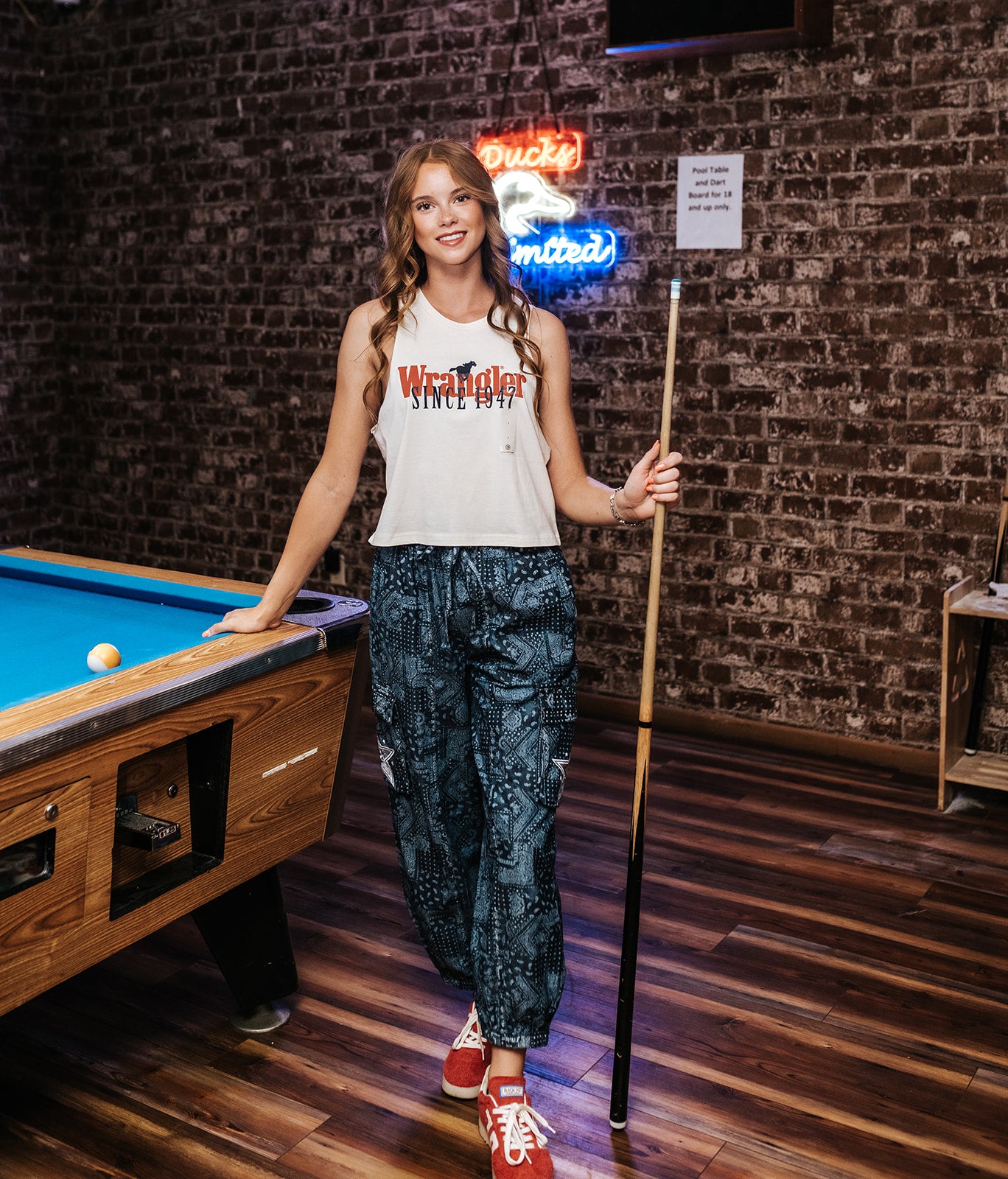 Star Spangled Bandana Pant P2882Q