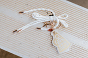 Gold Cheer Game Day Bag Charm