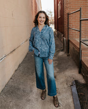 10072963 WMS Perfect Rise Jazmine Wide Leg Crop Jeans ALBUQUERQUE