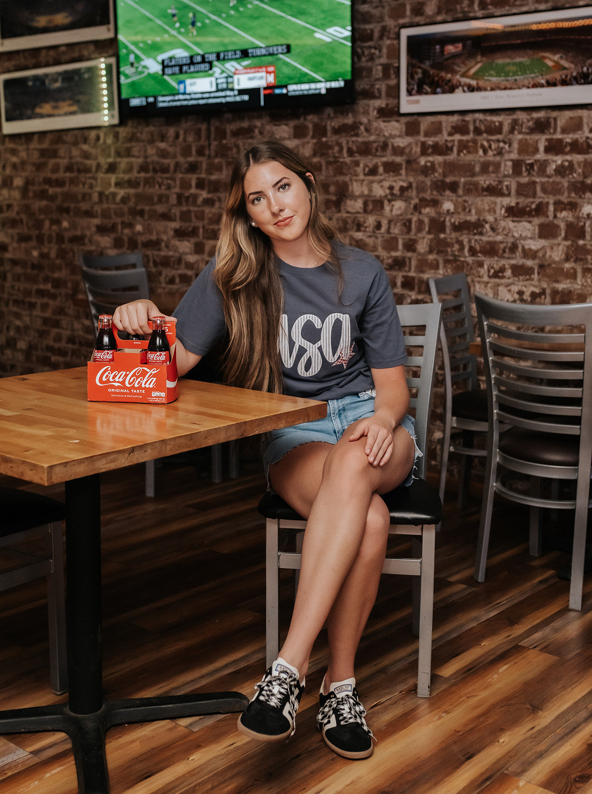 Denim USA Patriotic 4th of July Short Sleeve T-Shirt