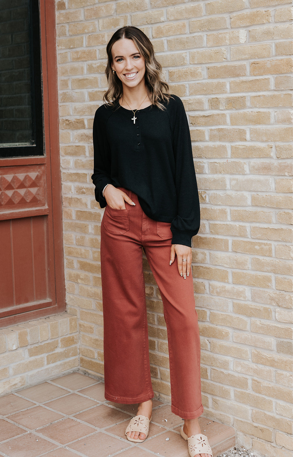 About Town Top Black ZT253269