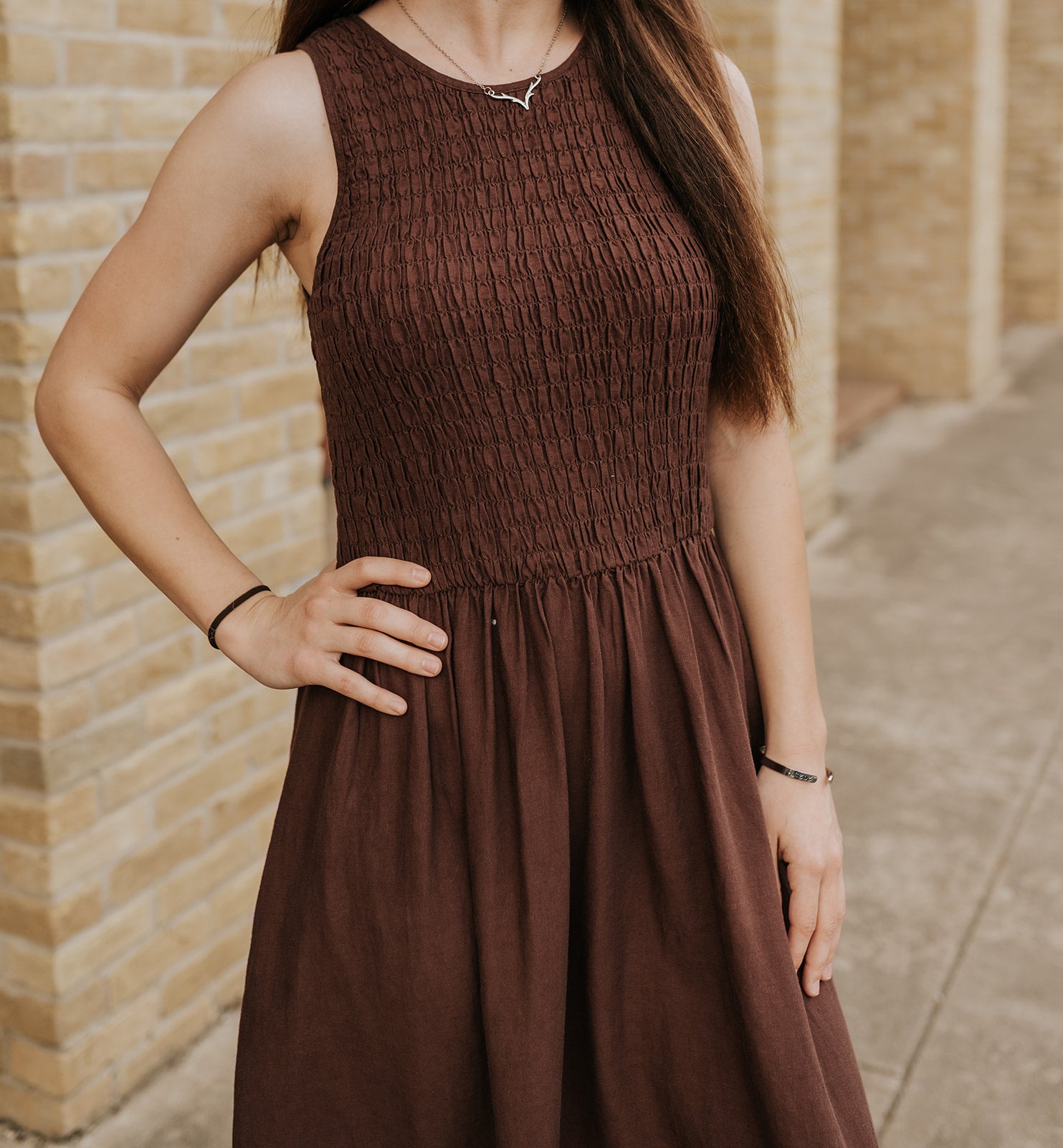 Juniper Maxi Dress Chocolate Cherry ZD261357