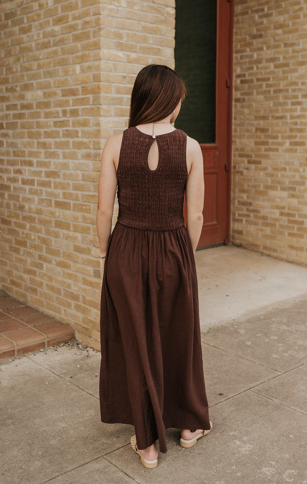 Juniper Maxi Dress Chocolate Cherry ZD261357
