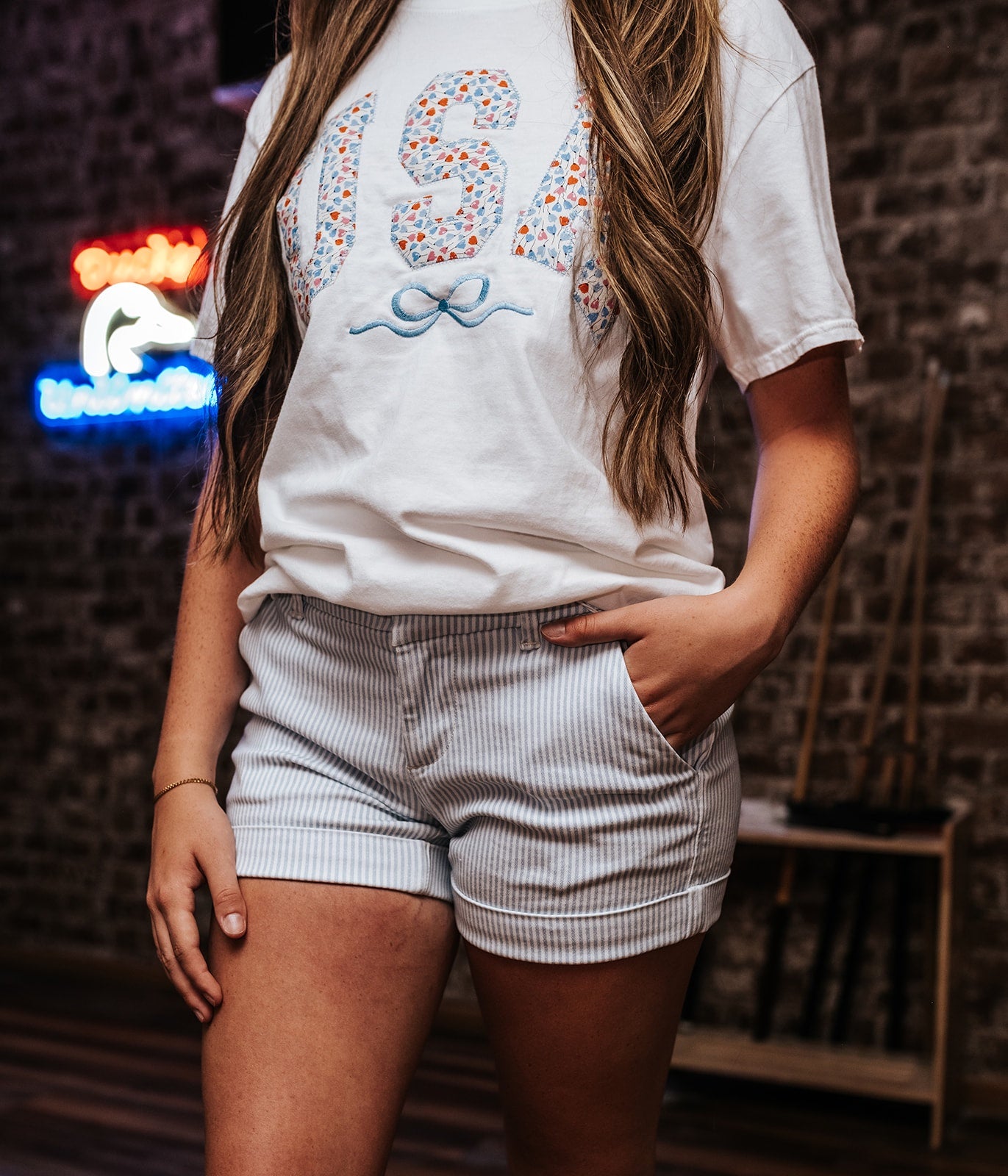 Skyway Stripe North Hampton Shorts