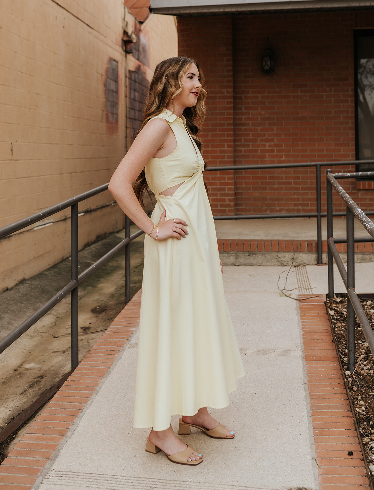 Buttercream Agatha Midi Dress DI10056FO