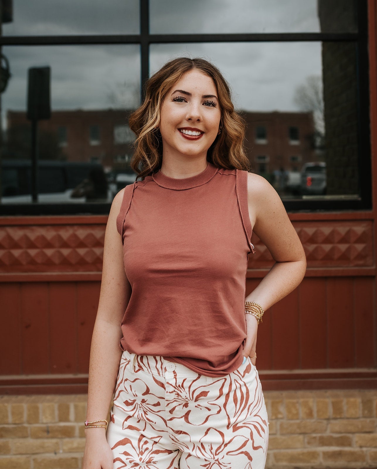 Pigment Copper Rose Zo Tee