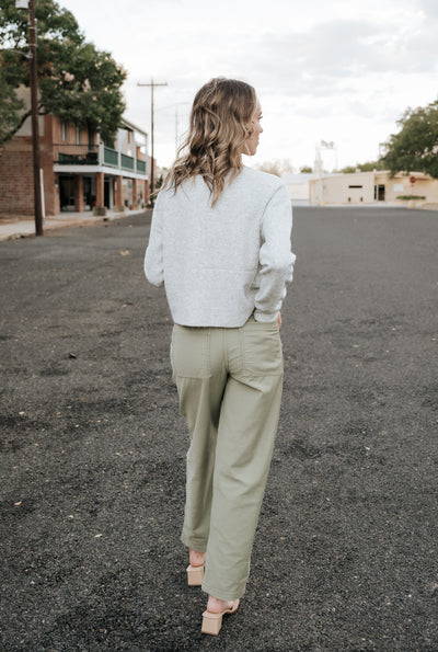 Olive Twill Pants Hunter Green ZP253309S