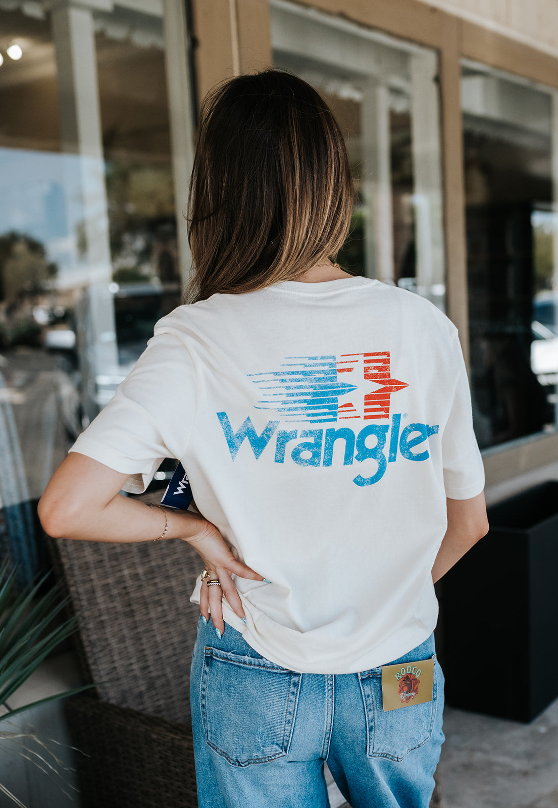 Wrangler Speeding Stars Graphic Tee - 112375724