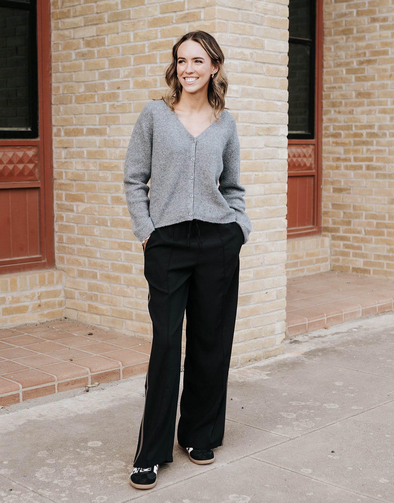 Emile Cardigan Classic Heather Grey ZW253350