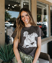 RQ Saddle Up Cowgirl Tee - M2995Q
