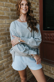 Heather Grey Trenton Sweater