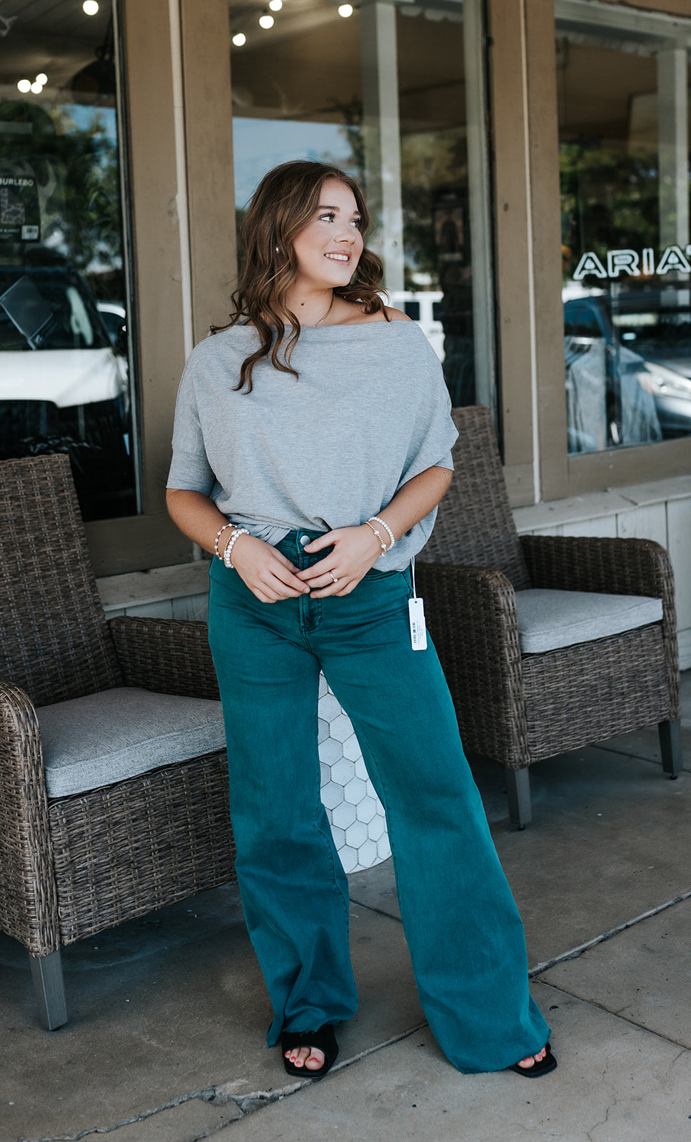 Heather Grey Anywhere Top SF3037
