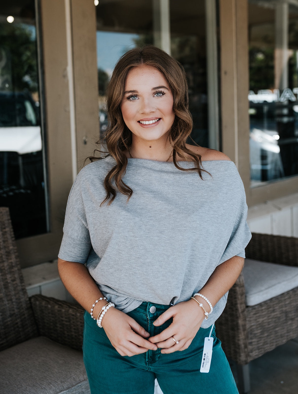 Heather Grey Anywhere Top SF3037