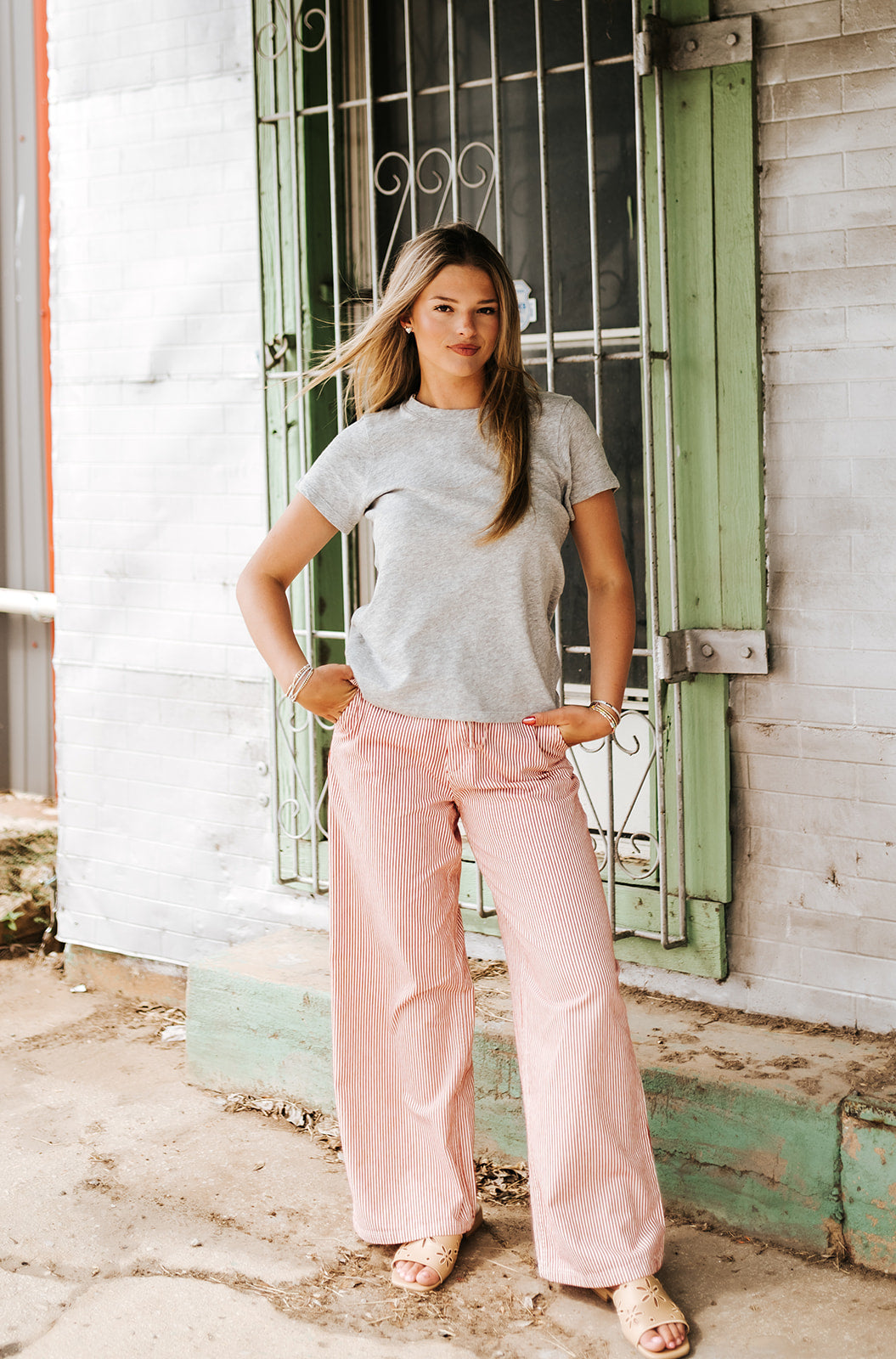 Heather Grey Asher Tee
