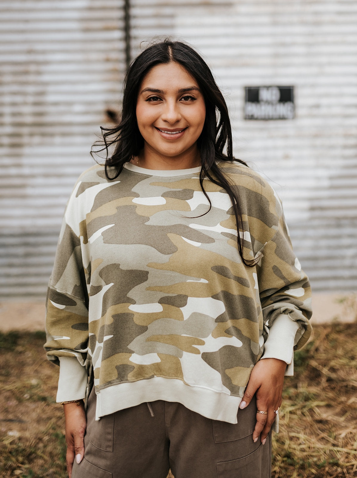 Riviera Camo Trenton Sweater