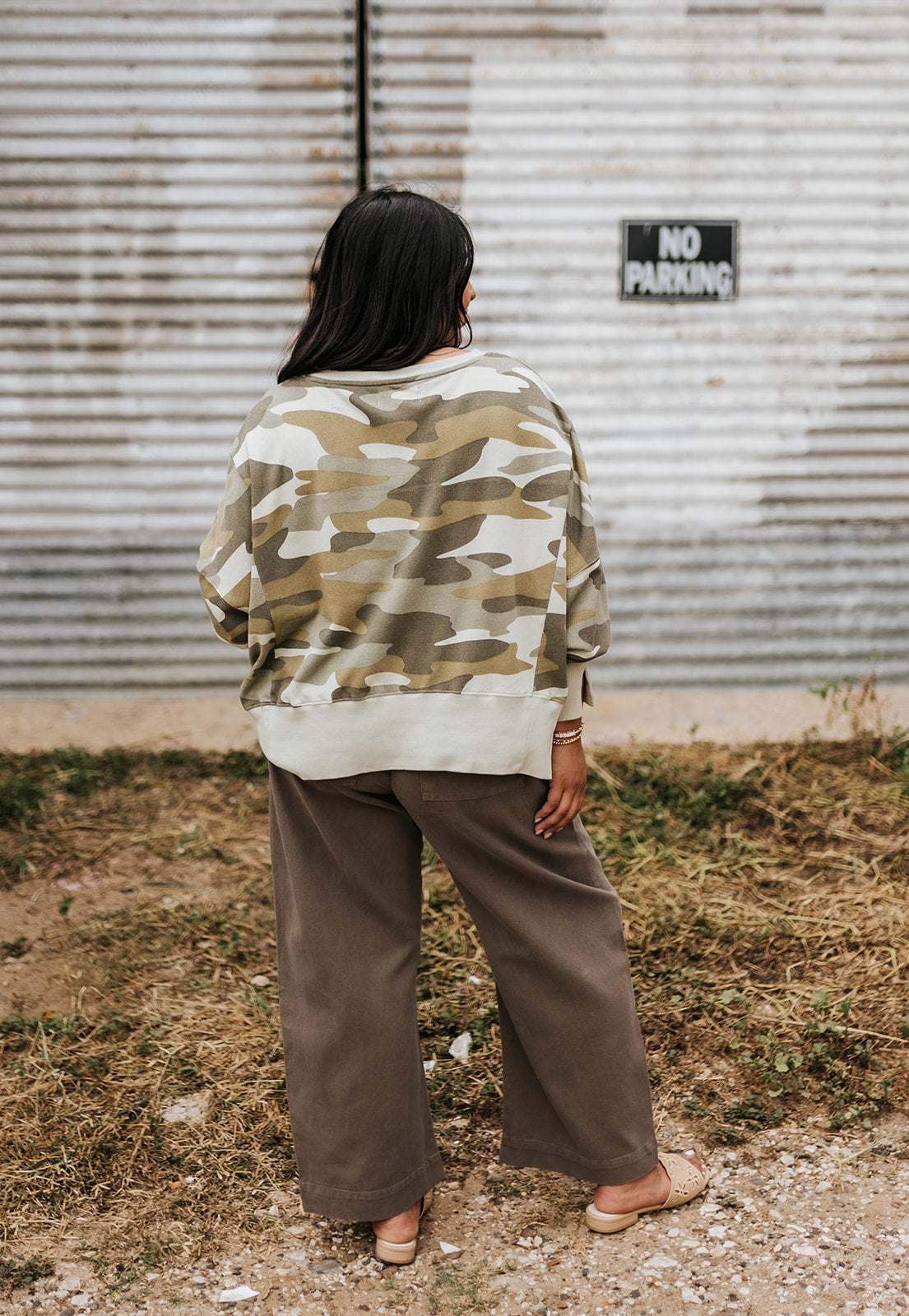 Riviera Camo Trenton Sweater