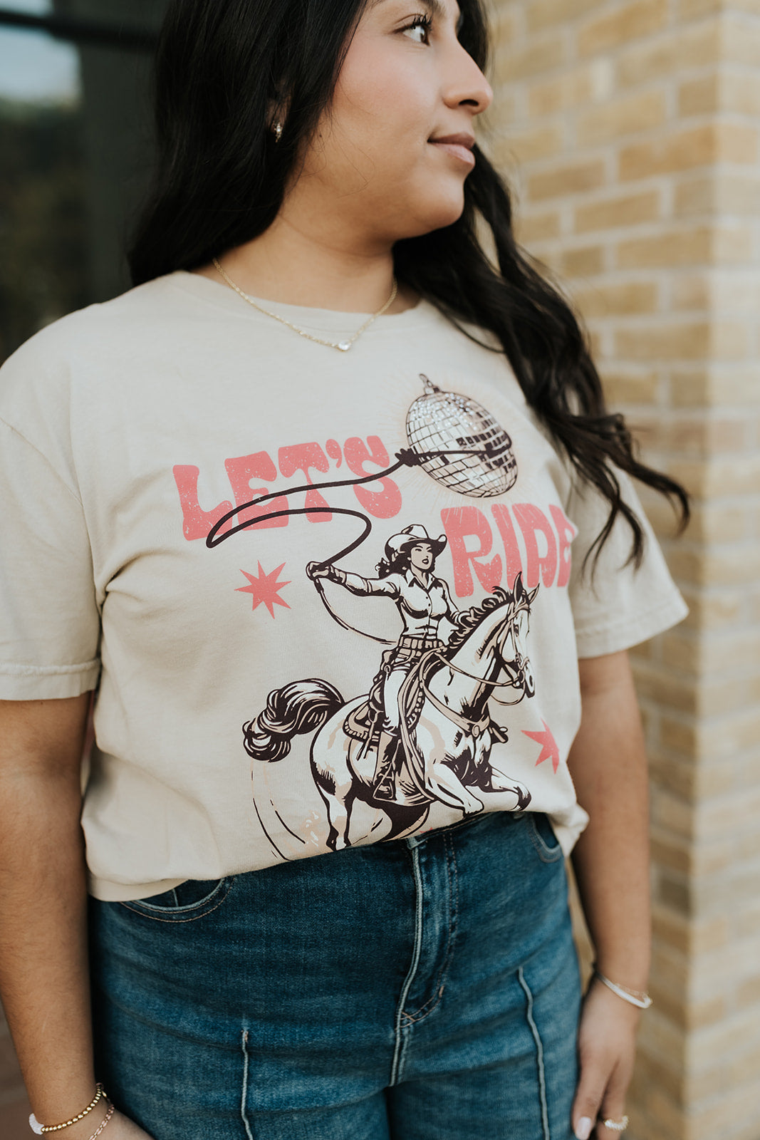 Cobblestone Let's Ride Wide Boy Tee 10002-317