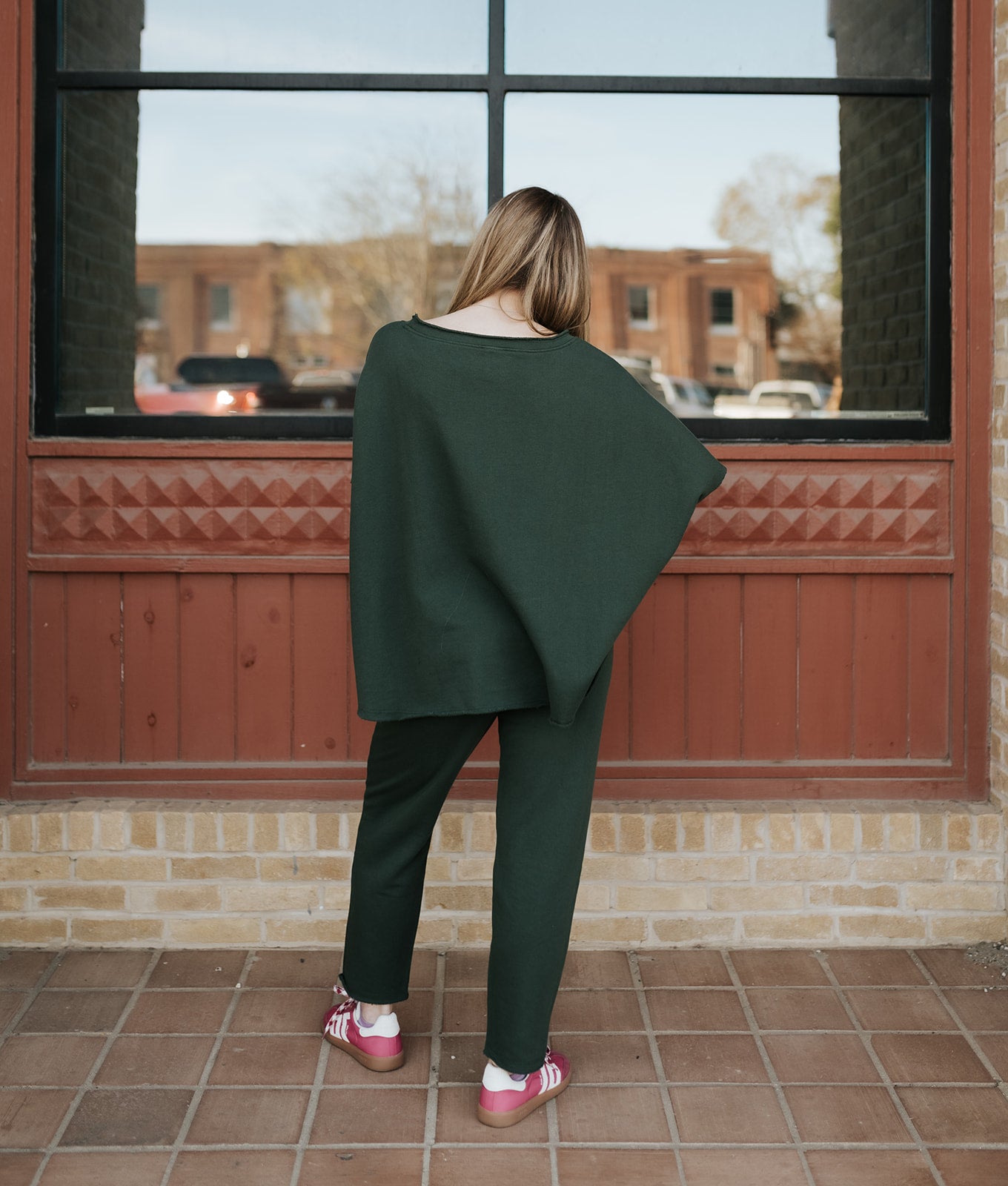 Deep Forrest Malibu Vintage Dolman Top KT5250