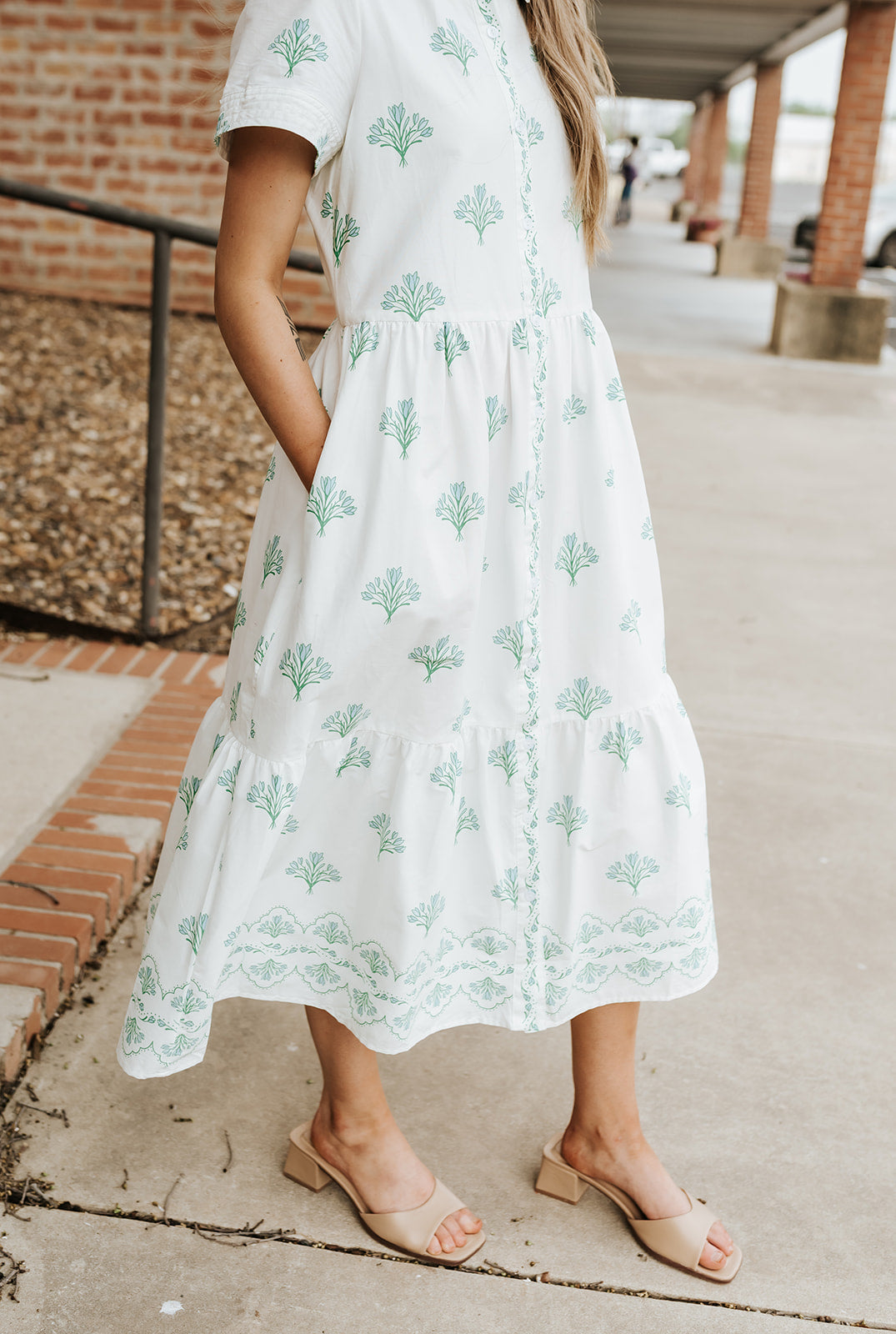Jema Bell Blooms Blue Dress