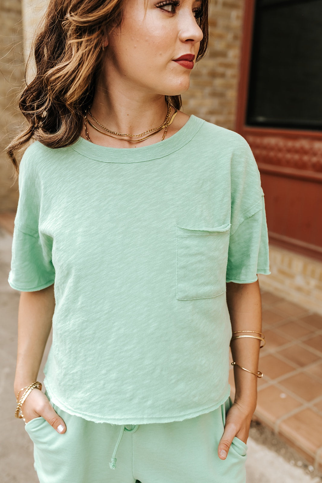 Sprout Everyday Pocket Tee ZVT261546S