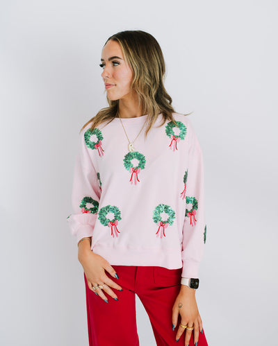 Millie Wreaths Sweatshirt