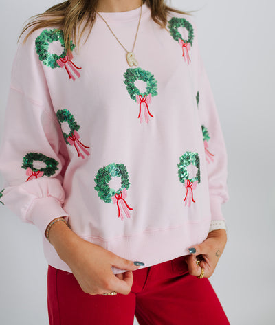 Millie Wreaths Sweatshirt