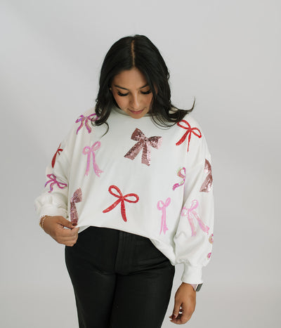 Millie Bows Sweatshirt